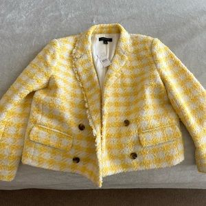 Ann Taylor Size 6 never worn Plaid blazer